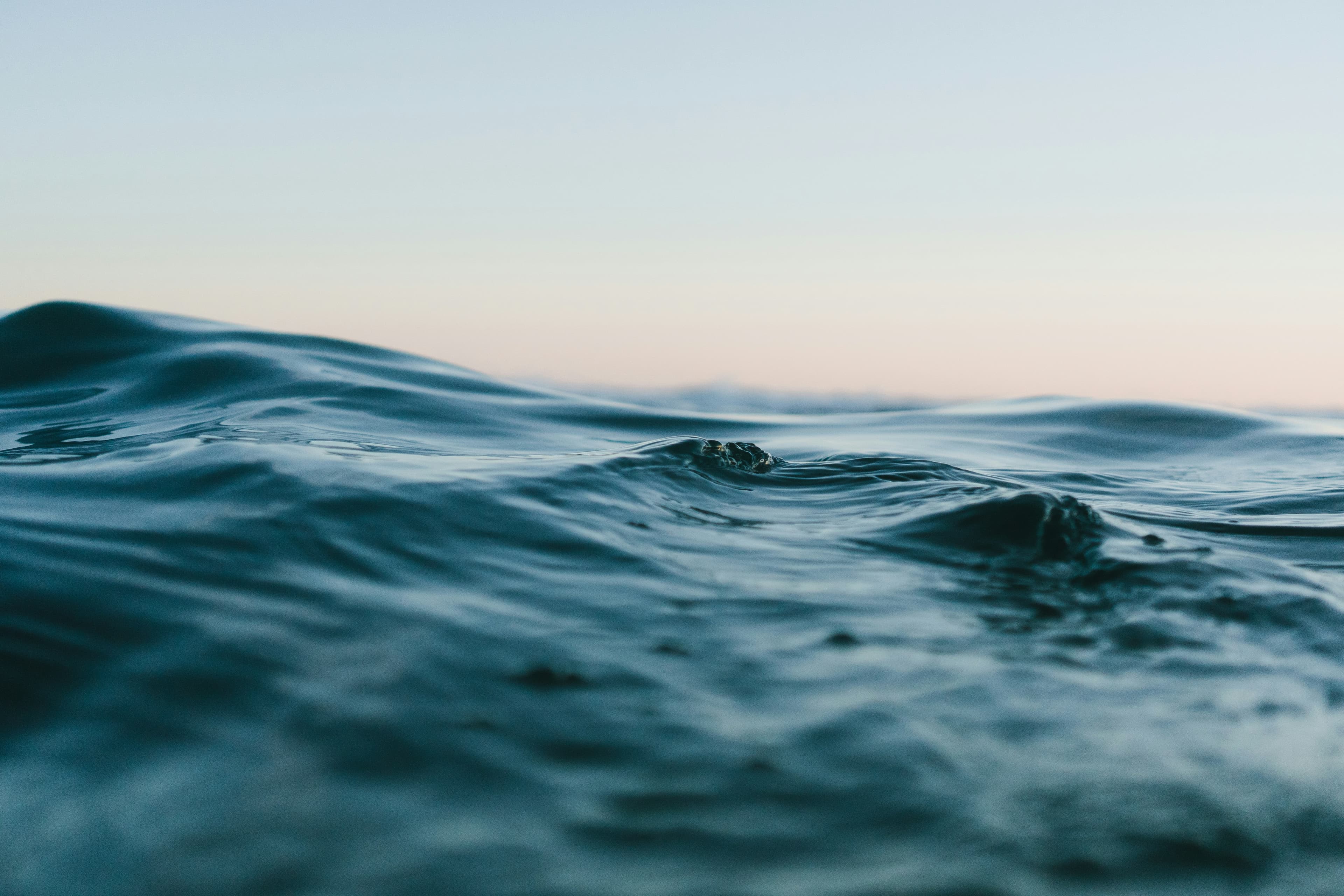Underwater ocean scene with coral reefs